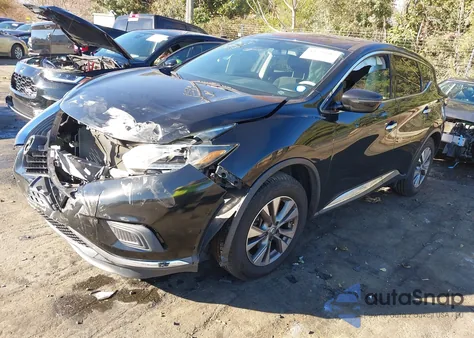 2018 Nissan Murano S from USA, damaged, VIN 5N1AZ2MH5JN191579